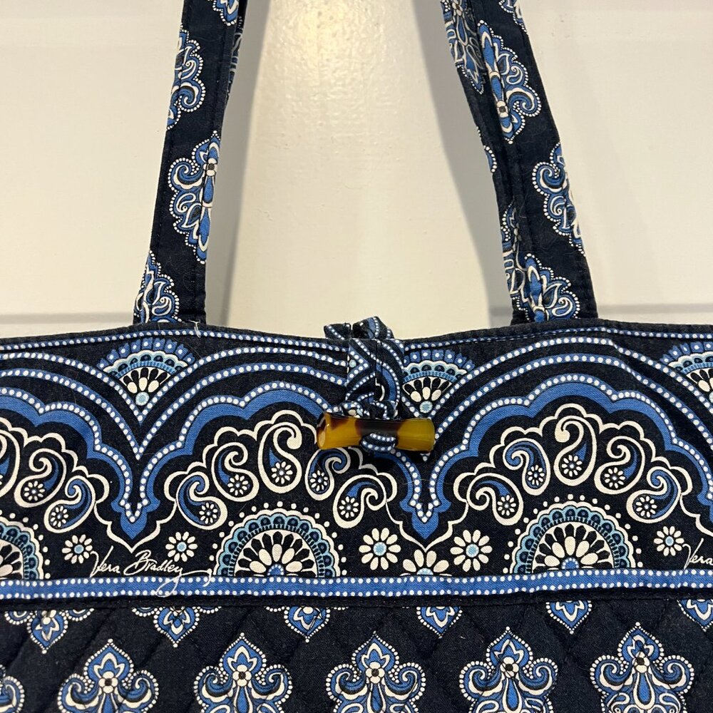 Vera Bradley Toggle Closure Tote In Calypso - image 3
